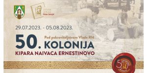 JUBILARNA, VELIKA 50. KOLONIJA KIPARA NAIVACA ERNESTINOVO